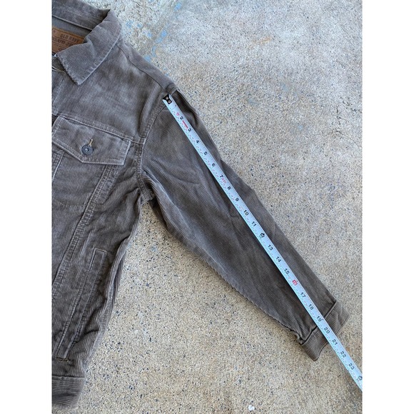 Vintage Y2K Brown Corduroy Trucker Jacket - Picture 7 of 8